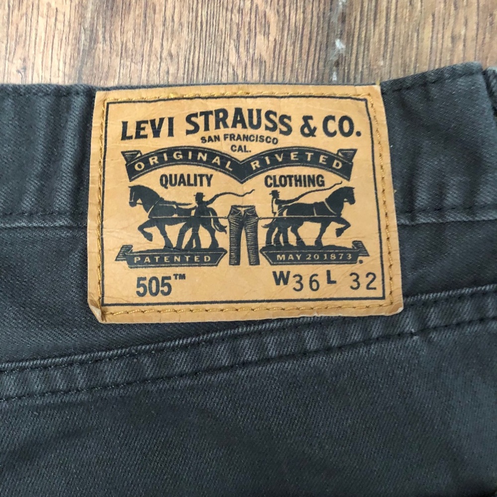 Levi’s 505 Jeans Dark Gray